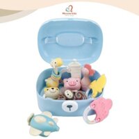 Bộ đồ chơi xúc xắc 9 món GORYEO BABY gặm nướu cho bé, Lục lạc phát triển trí tuệ - Monnie Kids