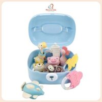 Bộ đồ chơi xúc xắc 9 món GORYEO BABY gặm nướu cho bé, Lục lạc phát triển trí tuệ - Monnie Kids