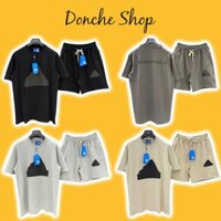 Bộ Đồ Cộc Tay Adidás BASKETBALL In Hình Siêu Nét - Set Đồ Nam Nữ Das Chất Cotton Cao Cấp 663908