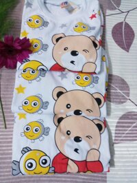 Bộ đồ cotton dài tay mềm mịn