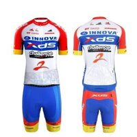 Bộ đồ đạp xe mới Team Xide, áo ngắn tay mùa hè cho nam và nữ, áo xe đạp nhanh khô và thoáng khí