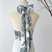 Bộ Đồ Đi Biển Nữ NABIDC Quần Dài Vải Cotton Lạnh Áo Lụa