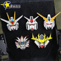 Bộ đồ di động Gundam Series Kim loại Velcro Moon Stamp Men Color Stamp