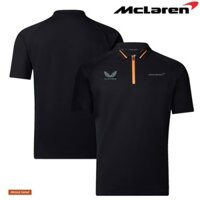 Bộ đồ đua F1 mới nhất 2025 + Áo Polo Mclaren Team F1 + Áo thun ngắn tay mùa hè dành cho nam và nữ