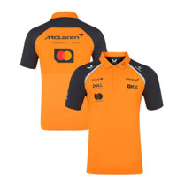 Bộ đồ đua F1 mới nhất 2025 + Áo sơ mi POLO Mclaren RacingTeam + Áo thun ngắn tay nam nữ mùa hè