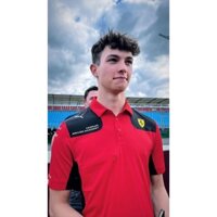 Bộ đồ đua F1 mới nhất 2025 + Áo Polo Scuderia Ferrari Team F1 + Áo thun ngắn tay nam nữ mùa hè
