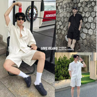 Bộ đồ đũi Nam tay ngắn , set quần áo Đũi chất liệu LINEN CAO CẤP  thoáng mát phong cách hàn quốc L66