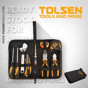 Bộ đồ dụng cụ gia đình 9 chi tiết Tolsen 85301