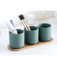 Bộ Đồ Dùng Nhà Tắm Bằng Sứ