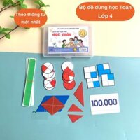 Bộ đồ dùng thực hành học Toán lớp 4 - Theo TT 37/2021/TT-BGDĐT ngày 31/12/2021