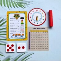 Bộ đồ dùng Thực Hành Toán - Tiếng Việt Lớp 1 (dùng chung cho cả 5 bộ sách giáo khoa lớp 1 mới)