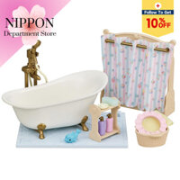 Bộ đồ dùng trong nhà Sylvanian Families Bộ đồ tắm Shower & Bath Set -CA628 ST Chứng nhận an toàn cho trẻ từ 3 tuổi trở lên.