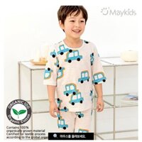 BỘ ĐỒ  HÃNG MAYKIDS HÌNH XE OTO (ẢNH THẬT)