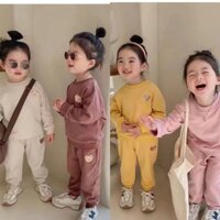 Bộ đồ hình gấu bé gái