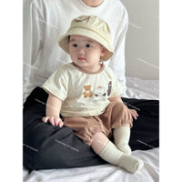 Bộ đồ hình gấu style Hàn hàng QC