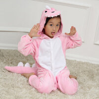 Bộ Đồ hình thú liền thân lông mịn Pijama dành Cho Người Lớn và Trẻ Em Hoạt Hình Cosplay - 120