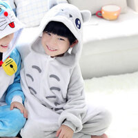 Bộ Đồ hình thú toroto liền thân lông mịn Pijama Cho Người Lớn và Trẻ Em Hoạt Hình Cosplay - 110