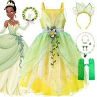Bộ Đồ Hóa Trang Công Chúa Ếch Trong Phim The Princess And The Frog Độc Đáo