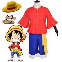 Bộ Đồ Hóa Trang Nhân Vật Luffy Phim Hoạt Hình One Piece