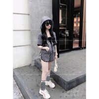 Bộ đồ khóa mũ bé gái (18-40kg )