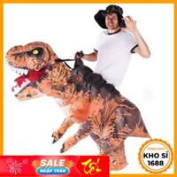 Bộ đồ khủng long bơm hơi hóa trang (đã kèm bơm) cho người lớn đồ hóa trang halloween giáng sinh noel E1122