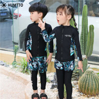 Bộ đồ lặn dài tay và quần khô nhanh dành cho trẻ em HUMTTO dành cho bài học bơi lội