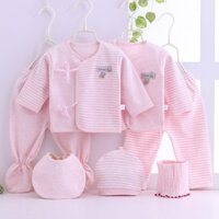 Bộ đồ lót Cotton nguyên chất cho bé Sơ sinh Bộ bông đầy màu sắc Quần áo trẻ em Confine Đồ lót Quà tặng Bộ sơ sinh 0313