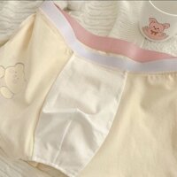 Bộ đồ lót đôi hình thỏ dễ thương một nam một nữ cotton đôi