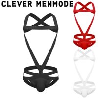 Bộ Đồ Lót Liền Thân Dây Đeo Cổ Đàn Hồi Hở Lưng Khoét Rỗng Cho Nam