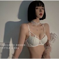 Bộ đồ lót nữ dây chéo có gọng sexy nâng ngực có gọng chống sệ siêu sexy gợi cảm đan dây 1787
