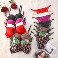 Bộ đồ lót nữ Victoria Secret thời trang, áo ngực ren kim cương, bộ đồ lót PL5L