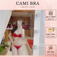 Bộ đồ lót ren cao cấp, set đồ lót Vic ren có gọng đệm nâng ngực, quần chéo dây sexy gợi cảm B07
