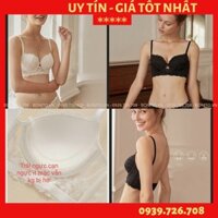 Bộ đồ lót ren mút ít lưng U chuyên dụng mặc áo hở lưng