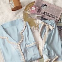 Bộ đồ lụa ngắn tay nanjiren