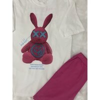 Bộ đồ lửng thun cotton, siêu thoải mái, thấm hút mồ hôi, dưới 65kg