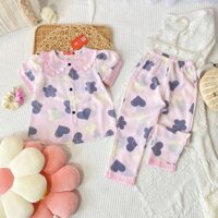 Bộ đồ mặc ngủ Pijama lụa mango dành cho bé Mềm mịn mát