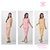 Bộ đồ mặc nhà cộc tay quần ngố Winny- 2MNLA23031S