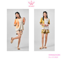 Bộ đồ mặc ở nhà áo cộc tay, quần đùi Winny- 1MNSA23128C