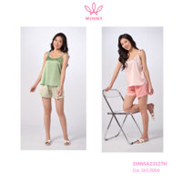 Bộ đồ mặc ở nhà áo hai dây, quần đùi Winny- 1MNSA23127H