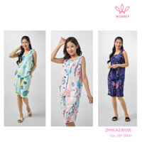 Bộ đồ mặc ở nhà sát nách, quần ngố Winny - 2MNLA23018S