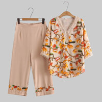 Bộ đồ mùa thu cho các bà mẹ TRUNG NIÊN Bộ đồ mùa thu cho người trung niên và người già Bộ đồ mùa thu cho các bà mẹ