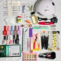 Bộ đồ Nail cho người mới học, tự làm nail tại nhà
