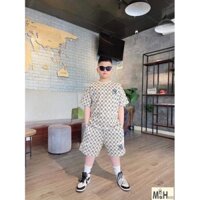Bộ Đồ Ngắn Tay size Lớn Thời Trang Mùa Hè 2022 Dành Cho Bé Trai -Sét bộ kids