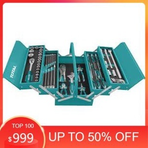 Bộ đồ nghề cầm tay Total THTCS12591 (59 chi tiết)