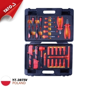 Bộ đồ nghề sửa chữa cách điện 1000V 26 chi tiết Yato YT-3875V