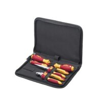 Bộ đồ nghề sửa chữa cách điện 1000V 6 chi tiết Wiha 26755