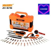 Bộ đồ nghề sửa chữa điện tử - sửa chữa điện thoại-Bộ Dụng Cụ Vặn Ốc Vít Đa Dạng-47 trong 1 JAKEMY JM-8146