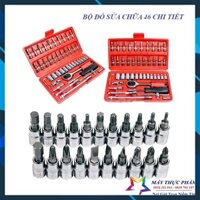 Bộ đồ nghề sửa chữa ô tô xe máy đa năng 46 món