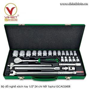Bộ đồ nghề xách tay 24 chi tiết Toptul GCAD2408
