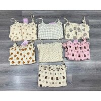 Bộ đồ ngủ 2 dây dành cho nữ